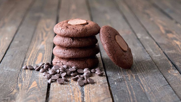 Our Double Chocolate Cookie. This tasty morsel contains 35mg of THC and is one of three cookie types