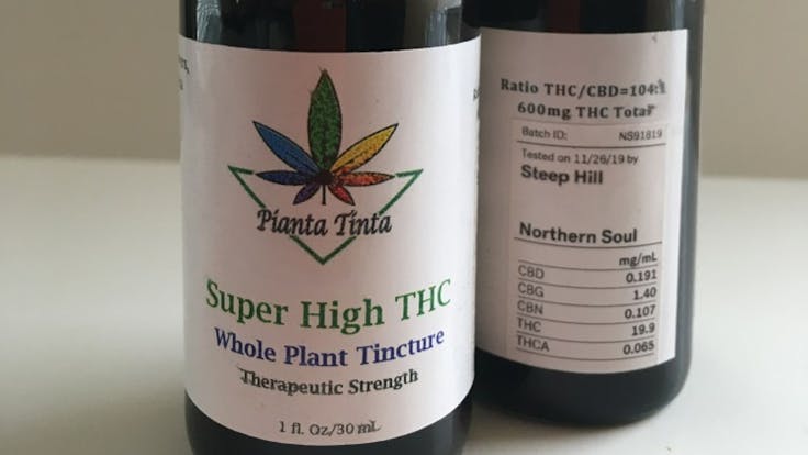 High THC tinctures