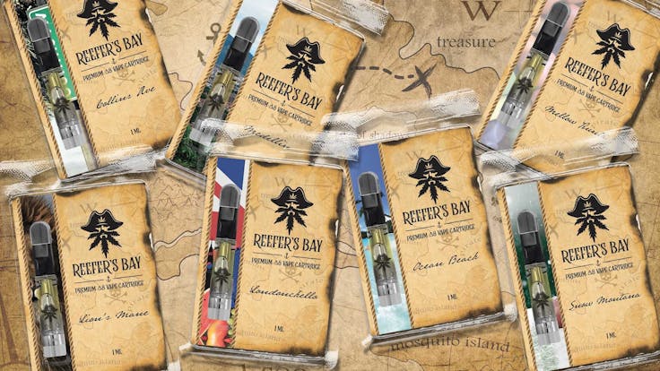 Discover a treasure trove of Delta 8 THC and other THC vapes at Reefer's Bay.