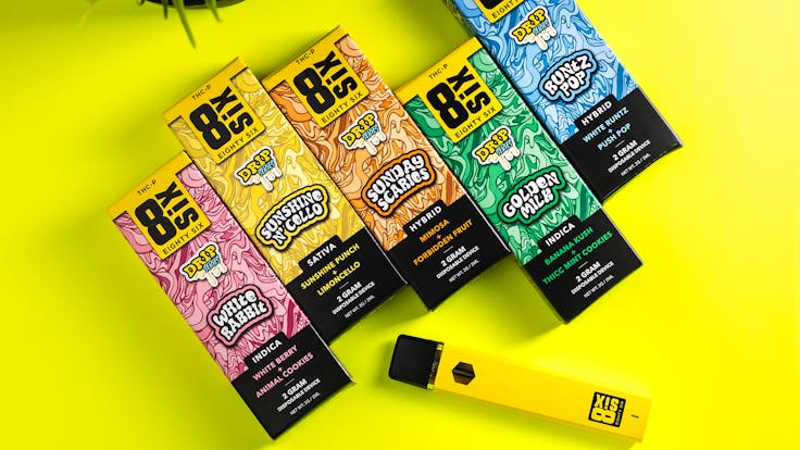 Immerse yourself in a psychedelic wonderland with the Drip Series featuring THC-P