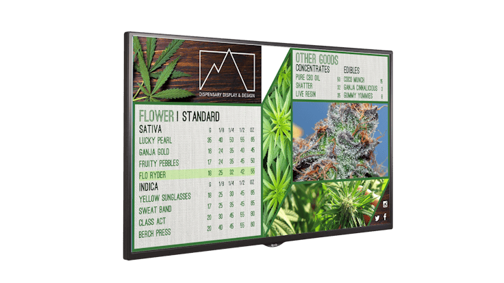 Digital Menu Packages (49" $2399)