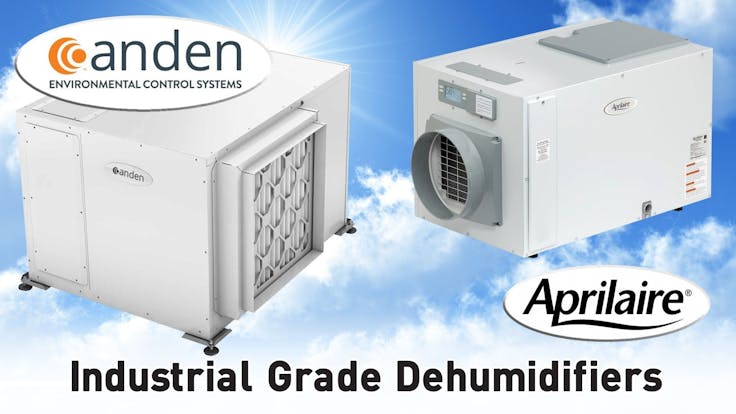 Dehumidifiers designed and built for cannabis grow rooms from Anden
