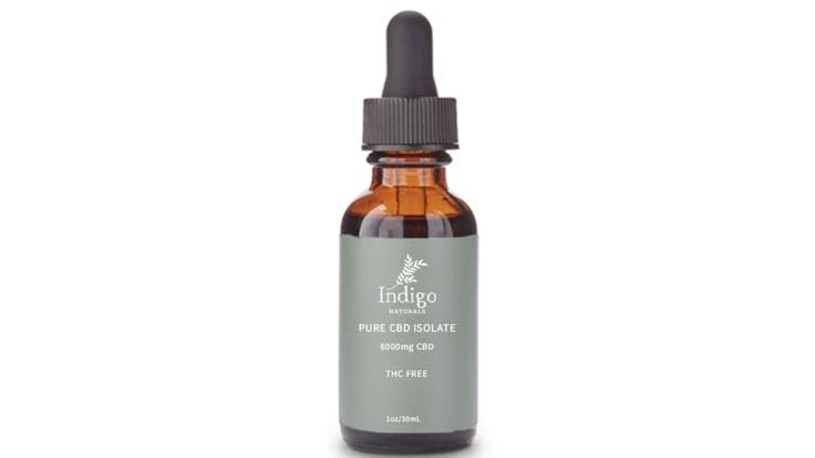 Indigo Naturals CBD Oil Tincture 6000mg