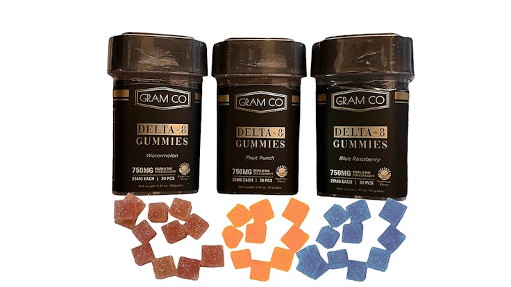 Your Fresh From Florida Delta 8 go-to edible. Flavors: Watermelon, Blue Raspberry, and Fruit Punch.