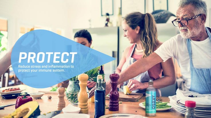 PROTECT > Reduce stress and inflammation to protect your immune system.