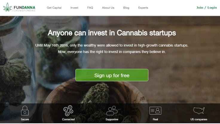 Anyone can invest in Cannabis early stage