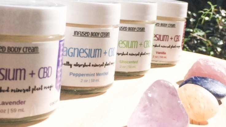 CBD and Magnesium are known for their anti-inflammatory, pain relieving properties