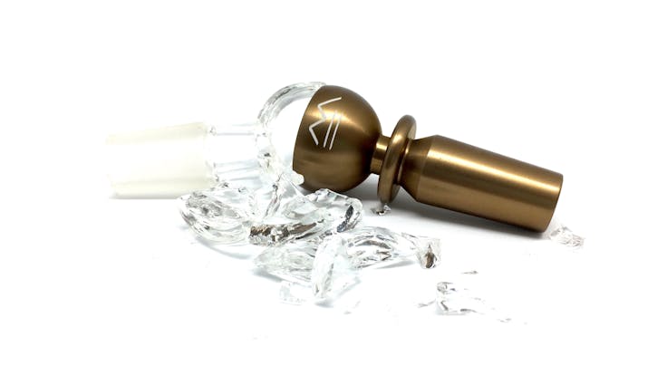 CE-1 Aircraft-grade aluminium-bowl with 14,5mm and gold-brown coating