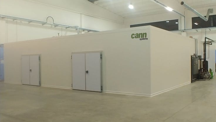 The large, CDS 225 can dry as much as 8,000 wet pounds of cannabis per 24 to 72 hour cycle