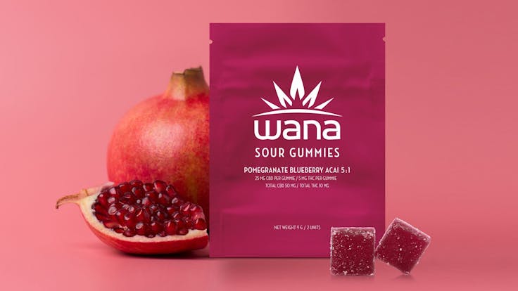 Wana Sour and Wana Quick gummies are available in a variety of classes and ratios