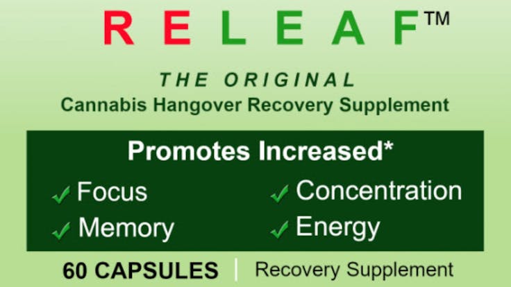 Avoid the cannabis hangover and try Humble Recovery Products RELEAF.