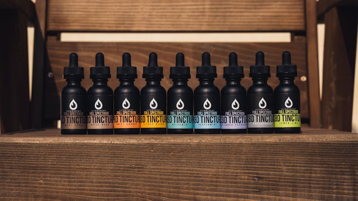 Our Full-Spectrum Tinctures are available in 7 delicious flavors - Finally, great tasting CBD!