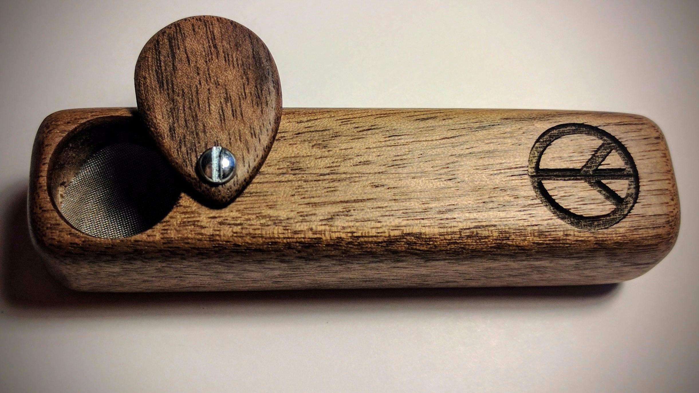 Pipe Dream Arts Tough, handmade, wooden travel pipes that you can