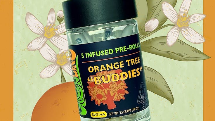 Our new infused pre-rolls, "Buddies"