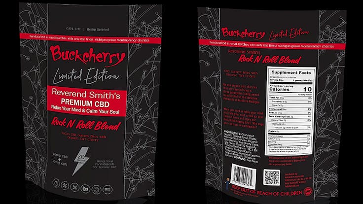 Check Out Our NEW Reverend Smith’s Limited Edition Buckcherry Rock N Roll CBD Blend !