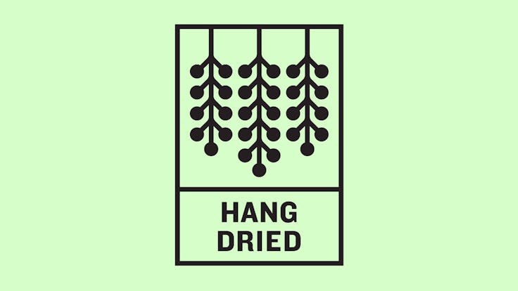 We hang dry and dry trim. Ensuring buds aren't overly handled, protecting the hard won trichomes.