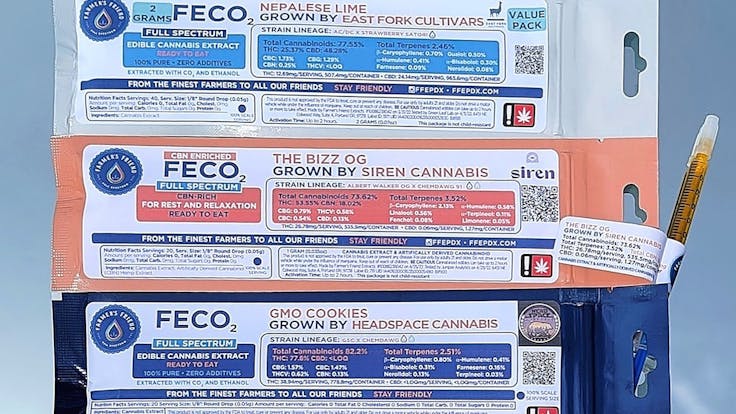 Our FECO2 is available in 1g, 2g, and CBN-rich options