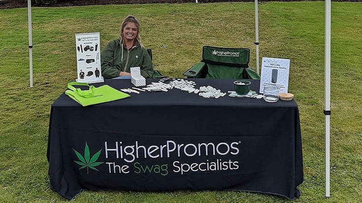 Have an upcoming event? We've got you covered! Tents, table covers, banners, hand-outs, and more.