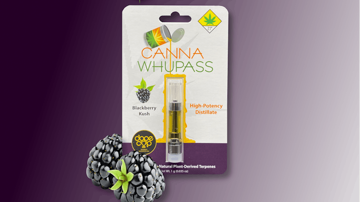 Canna Whupass Distillate - Blackberry Kush - Dope Cup Winner