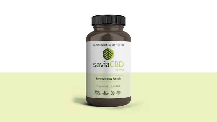 Scientifically formulated daily supplement, saviaCBD delivers the therapeutic benefits of CBD