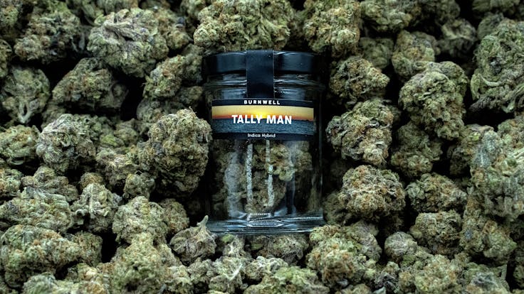 Fully visible cannabis when packaged