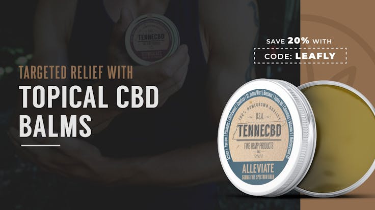 TenneCBD CBD Topicals provide targeted, all-natural support wherever you need it! Shop Now.