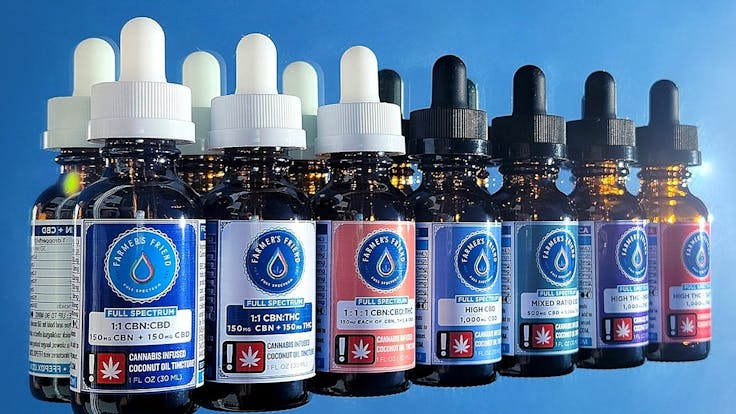 Our tincture line has something for everyone. THC, CBD, CBG, CBN options galore!