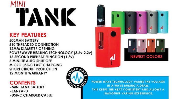 New Upgraded Mini Tank now with USB-C Fast Charging