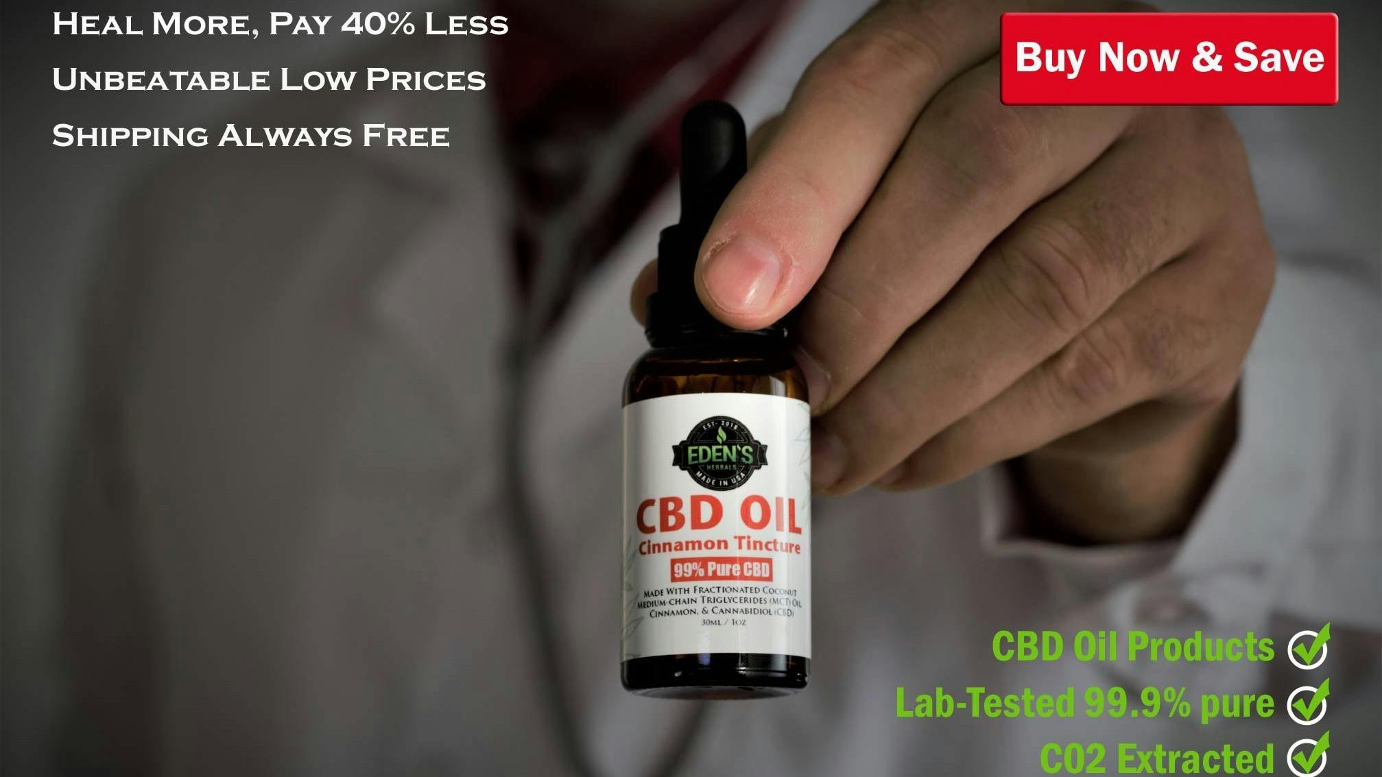 Eden’s Herbals CBD Products CBD Tinctures CBD Gummies CBD