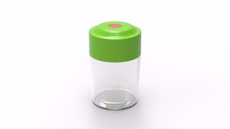 VacJar for airtight storage and prolonged product life