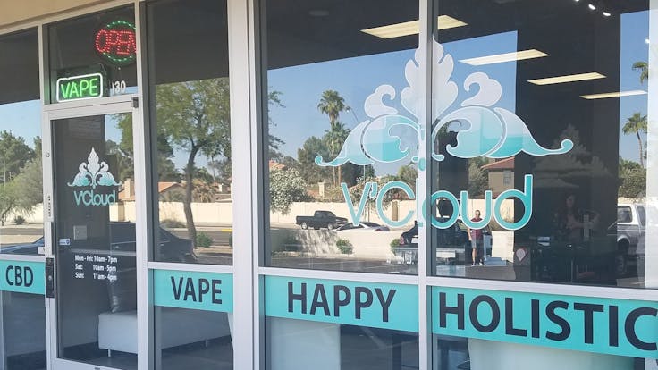 Sometimes we are hard to see, but look for our blue stripe off Tatum Blvd & Greenway!