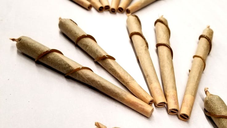 Hand-rolled, strain specific rosin joints