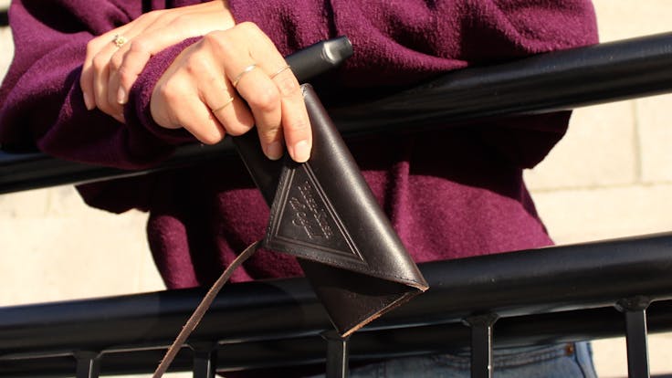 "90% Cocoa Brown" Pouch