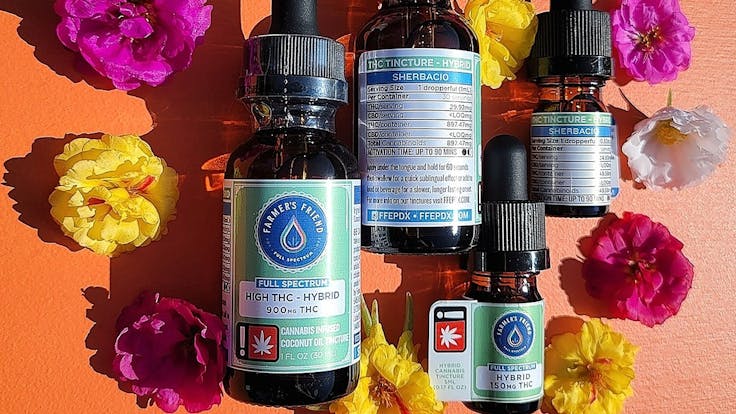 High THC tinctures available in strain specific indica, sativa, hybrid. 1oz 1000mg or 150mg trial