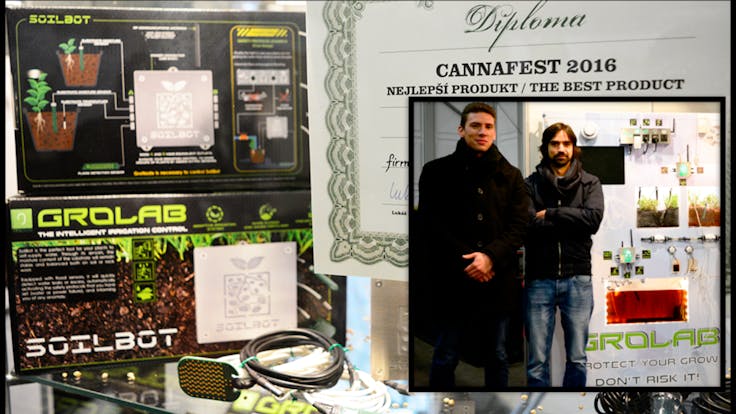 GroLab at Cannafest 2016 as the best product of the year.