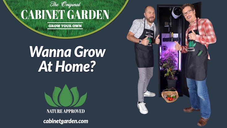 Wanna Grow At Home? Cabinet Garden™ in the perfect solution for home cannabis growing. Free Shipping