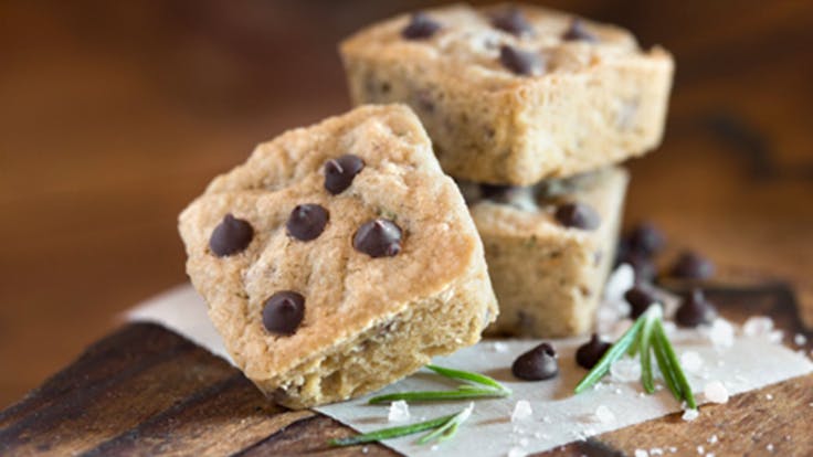 ReTreat - Rosemary Sea Salt Chocolate Chip Squares, Gluten Free Baking Mix for use with Cannabis Oil