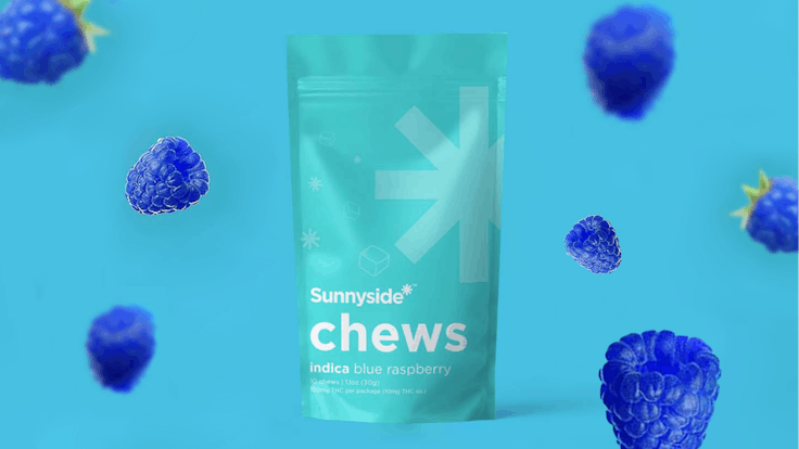 Blue Raspberry chews may provide a relaxing effect and are recommended for nighttime use.