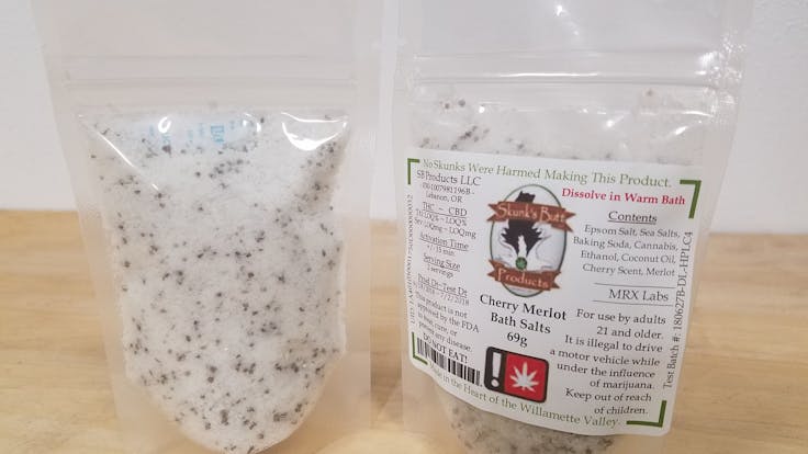 Cherry Merlot Soaking Salts - Romans knew what they were doing; pain rub in a soaking salt!