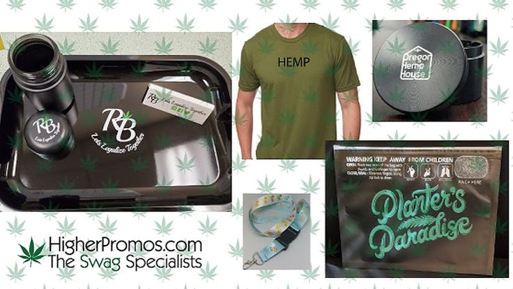 Customize your brand with cannabis accessories, apparel, dispensary items, giveaways, & so much more