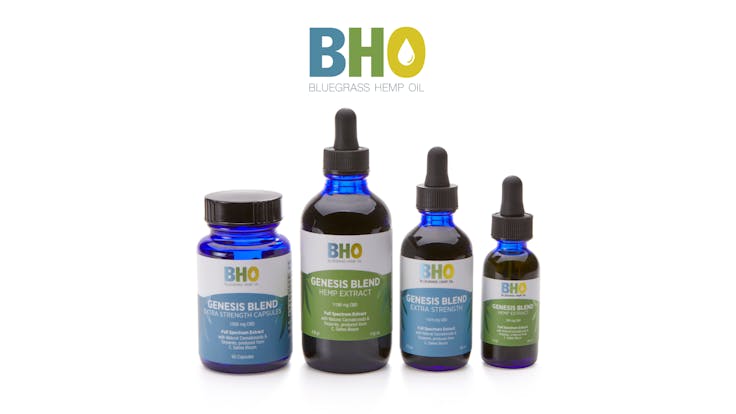 Kentucky's first full-spectrum CBD extract, Genesis Blend.