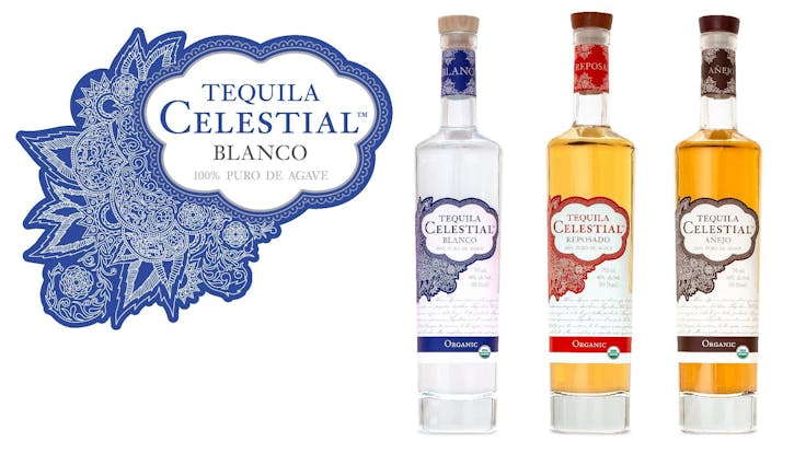 TEQUILA CELESTIAL - Logo Design, Structural Design, Label Design, Branding Systems, Web Design
