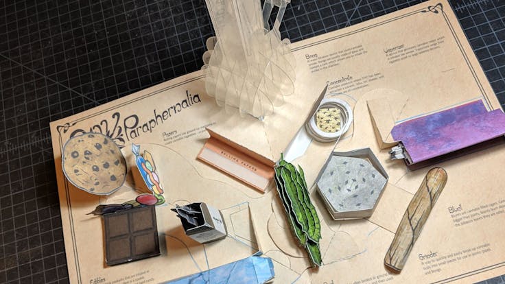 A first person perspective from the Paraphernalia spread