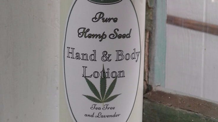 Organic Hemp Lotion with essential oils