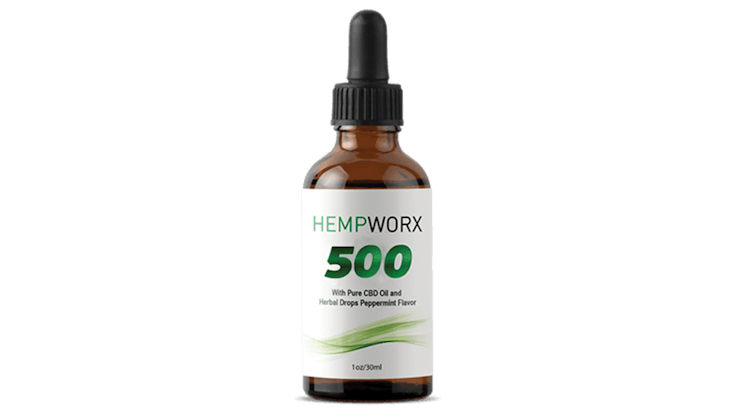 HempWorx - Full Spectrum Hemp CBD Oil 750mg (Mint, Cinnimon,Original) | 30ml bottle