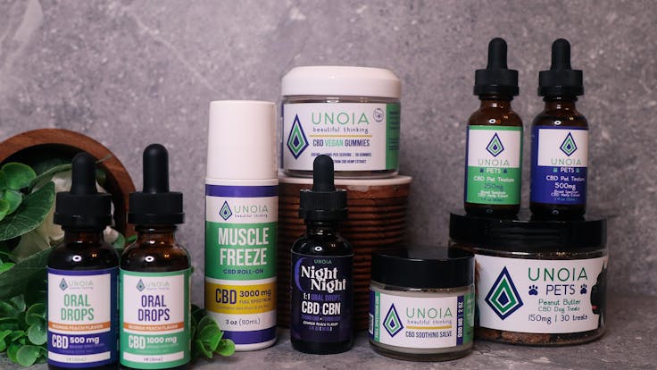 World of Unoia CBD Products