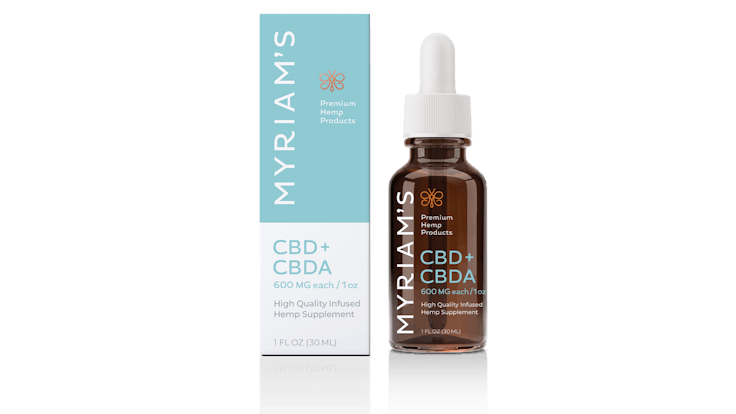 Our proprietary CBDA/CBD combo contains a combined total 1200mg per fluid ounce per ML