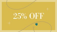25% off Storewide image