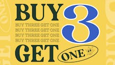Tuesday Buy 3 Cartridges Get 1 For $1 image