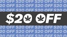 $20 OFF (the) Essence 7g Flower image